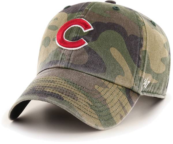‘47 Men's Chicago Cubs Camo Clean Up Adjustable Hat product image