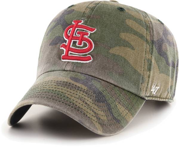 ‘47 Men's St. Louis Cardinals Camo Clean Up Adjustable Hat