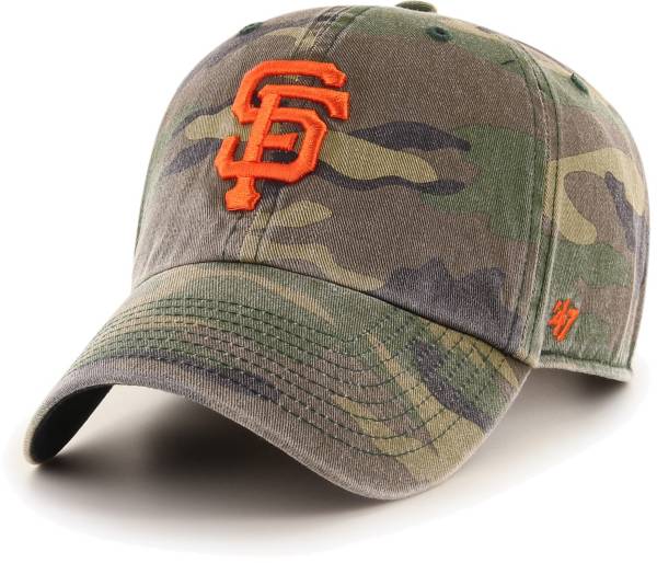 ‘47 Men's San Francisco Giants Camo Clean Up Adjustable Hat