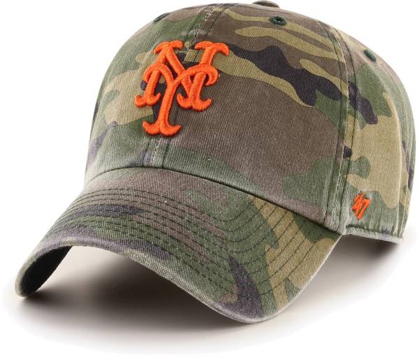 ‘47 Men's New York Mets Camo Clean Up Adjustable Hat product image
