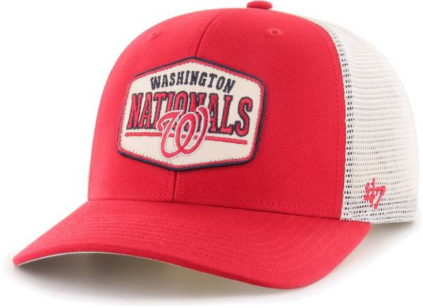 ‘47 Men's Washington Nationals Red Sumay MVP DP Adjustable Hat