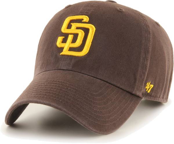 ‘47 Men's San Diego Padres Brown Clean Up Adjustable Hat