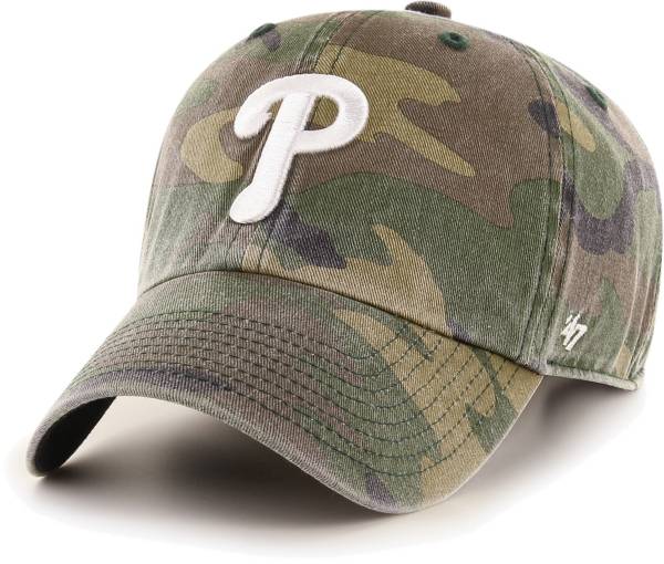 ‘47 Men's Philadelphia Phillies Camo Clean Up Adjustable Hat