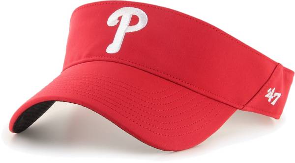 ‘47 Men's Philadelphia Phillies Red Eliot Adjustable Visor