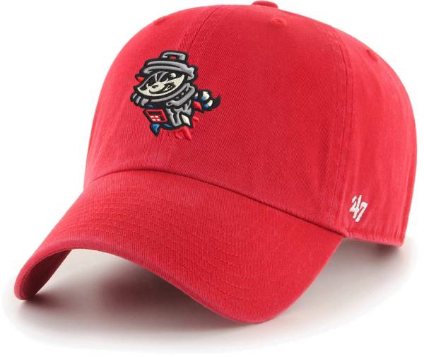 '47 Men's Rocket City Trash Pandas Red Clean Up Adjustable Hat