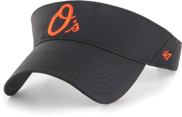 ‘47 Men's Baltimore Orioles Black Eliot Adjustable Visor