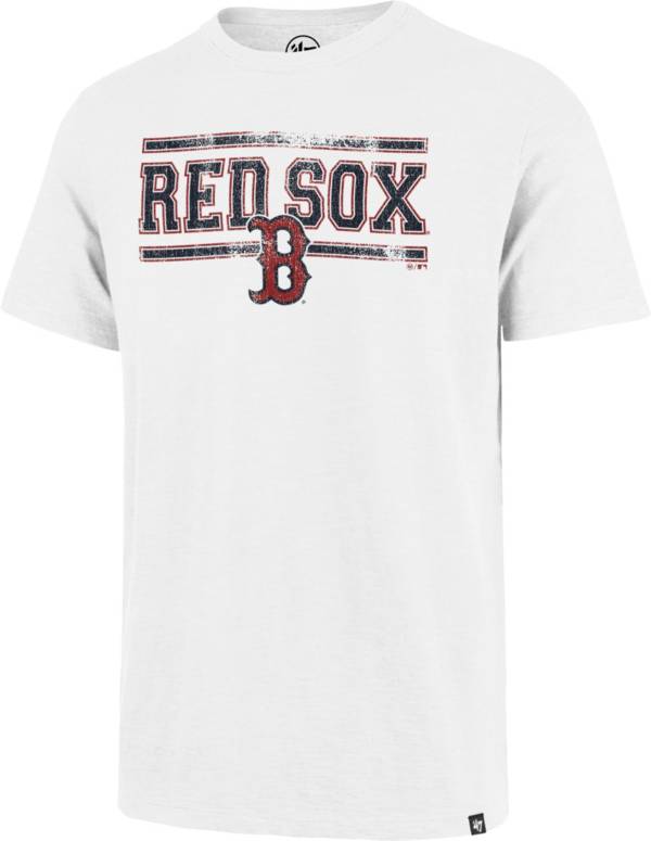 '47 Men's Boston Red Sox White Scrum T-Shirt