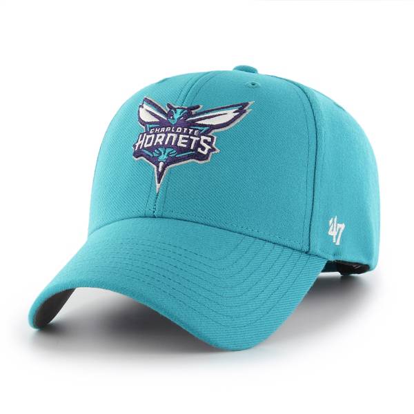 ‘47 Men's Charlotte Hornets Blue MVP Adjustable Hat