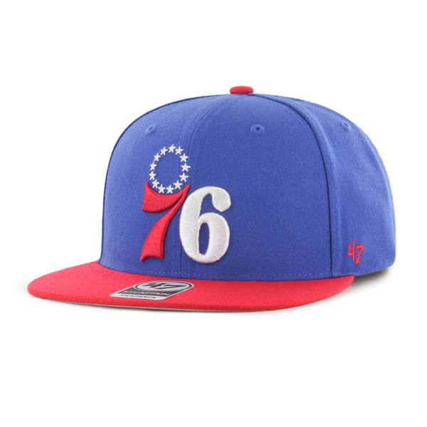 ‘47 Men's Philadelphia 76ers Blue Captain Adjustable Hat product image