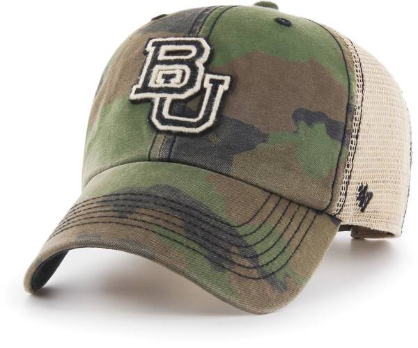 ‘47 Men's Baylor Bears Camo Burnett Clean Up Adjustable Hat product image