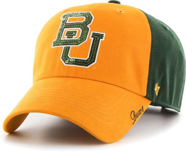 ‘47 Women's Baylor Bears Brown Sparkle Clean Up Adjustable Hat