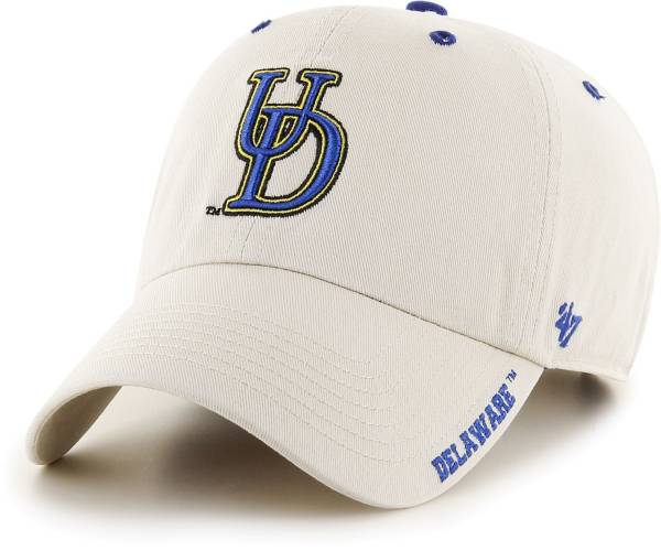 ‘47 Men's Delaware Fightin' Blue Hens Ice Clean Up Adjustable White Hat