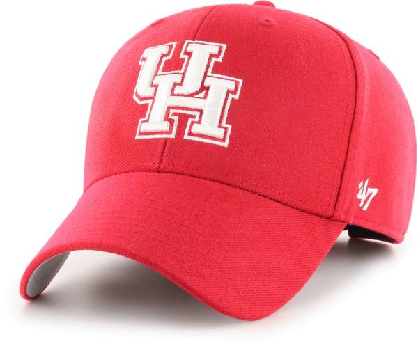 ‘47 Men's Houston Cougars Red MVP Adjustable Hat