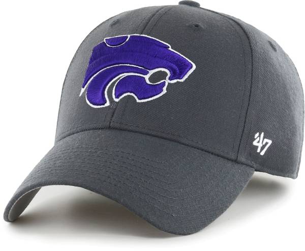 ‘47 Men's Kansas State Wildcats Grey MVP Adjustable Hat