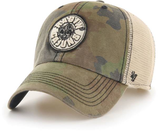 ‘47 Men's Louisiana-Lafayette Ragin' Cajuns Camo Burnett Clean Up Adjustable Hat