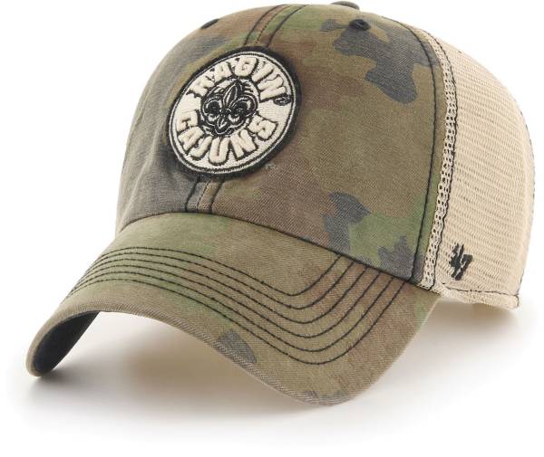 ‘47 Men's Louisiana-Lafayette Ragin' Cajuns Camo Burnett Clean Up Adjustable Hat