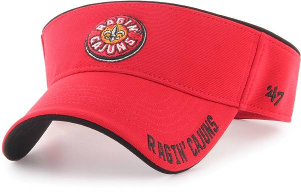 ‘47 Men's Louisiana-Lafayette Ragin' Cajuns Red Top Rope Adjustable Visor