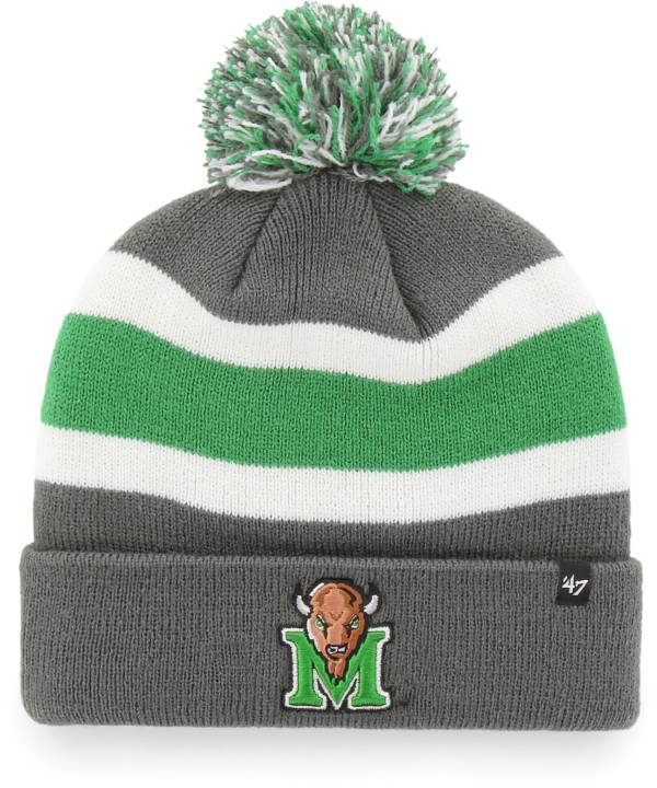 ‘47 Men's Marshall Thundering Herd Grey Breakaway Cuffed Knit Hat