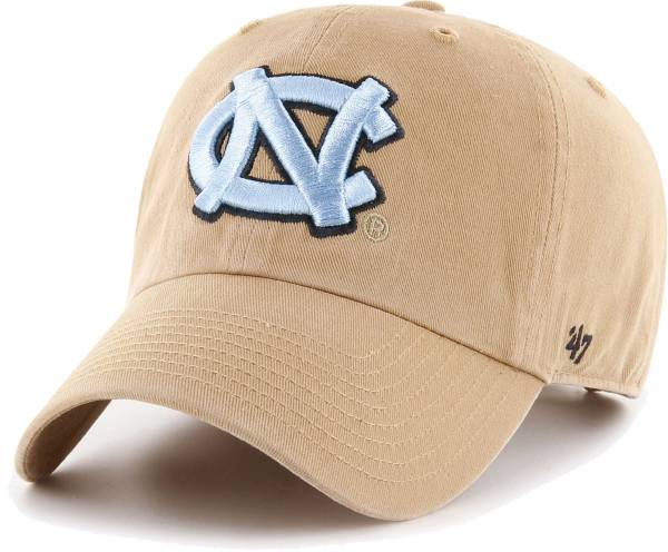 ‘47 Men's North Carolina Tar Heels Khaki Clean Up Adjustable Hat product image
