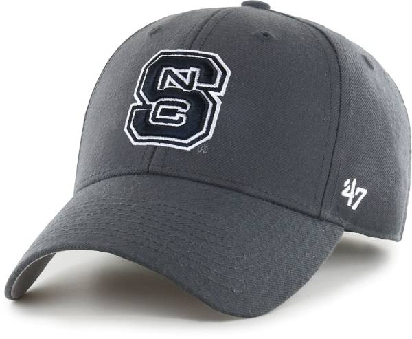 ‘47 Men's NC State Wolfpack Grey MVP Adjustable Hat