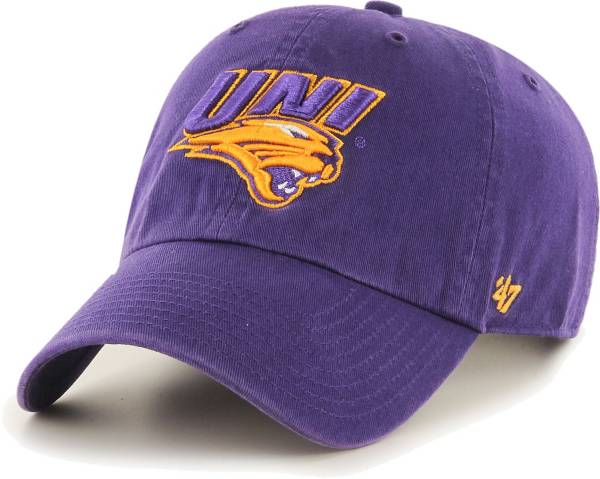 ‘47 Men's Northern Iowa Panthers Purple Clean Up Adjustable Hat