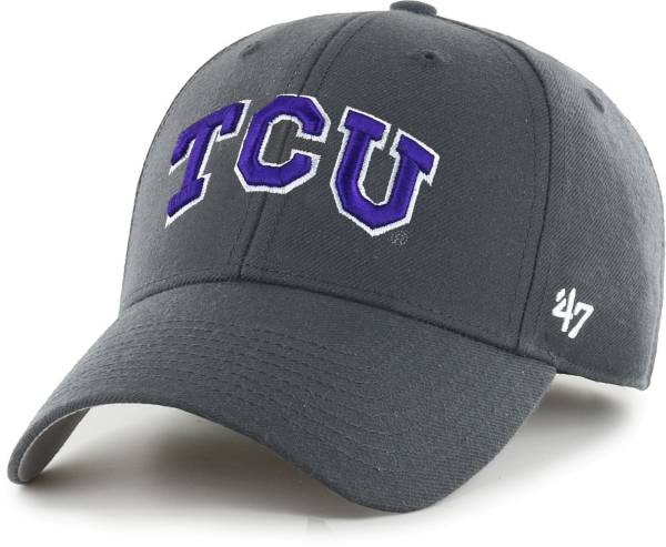 ‘47 Men's TCU Horned Frogs Grey MVP Adjustable Hat