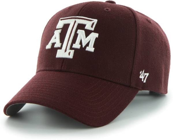 ‘47 Men's Texas A&M Aggies Maroon MVP Adjustable Hat