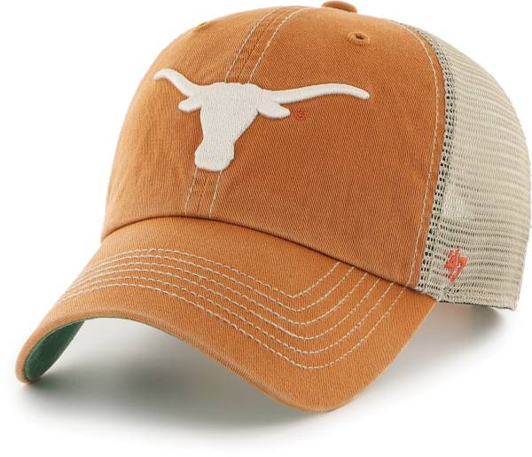 '47 Men's Texas Longhorns Trawler Clean Up Orange Adjustable Hat