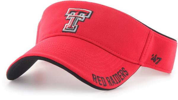 ‘47 Men's Texas Tech Red Raiders Red Top Rope Adjustable Visor