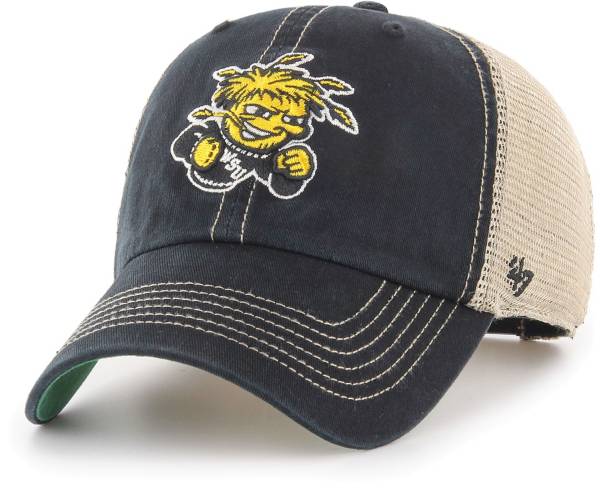 ‘47 Men's Wichita State Shockers Black Trawler Adjustable Hat