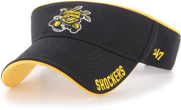 ‘47 Men's Wichita State Shockers Top Rope Adjustable Black Visor