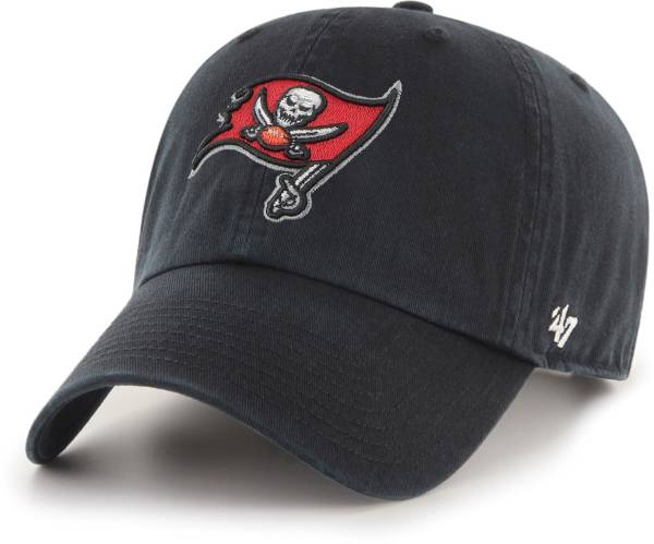'47 Men's Tampa Bay Buccaneers Team Cleanup Black Adjustable Hat product image
