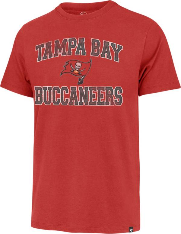 ‘47 Men's Tampa Bay Buccaneers Arch Franklin Red T-Shirt