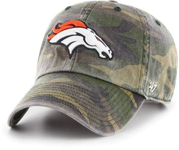 '47 Men's Denver Broncos Camo Cleanup Adjustable Hat