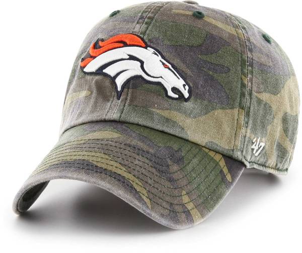 '47 Men's Denver Broncos Camo Cleanup Adjustable Hat product image