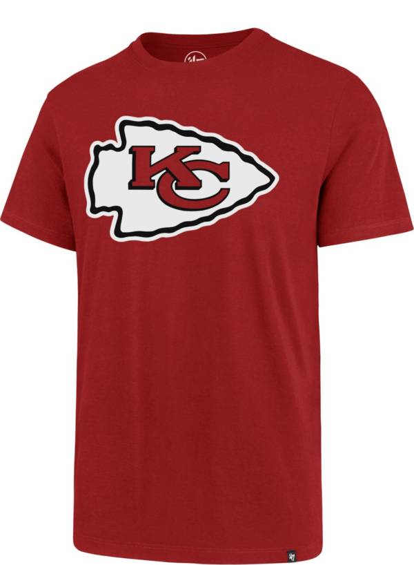 ‘47 Men's Kansas City Chiefs Logo Rival Red T-Shirt