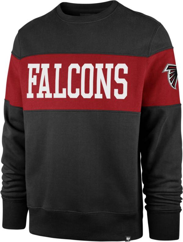 ‘47 Men's Atlanta Falcons Interstate Crew Black Sweatshirt