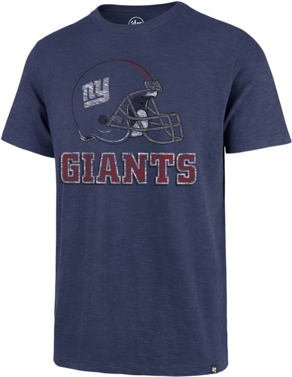‘47 Men's New York Giants Scrum Logo Blue T-Shirt
