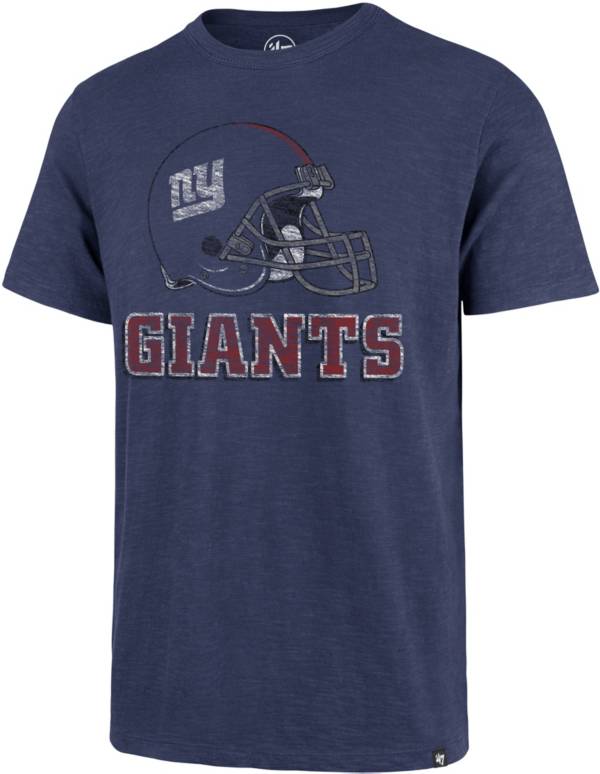 ‘47 Men's New York Giants Scrum Logo Blue T-Shirt product image