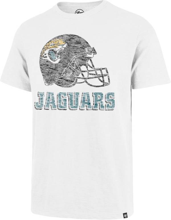 ‘47 Men's Jacksonville Jaguars Scrum Logo White T-Shirt