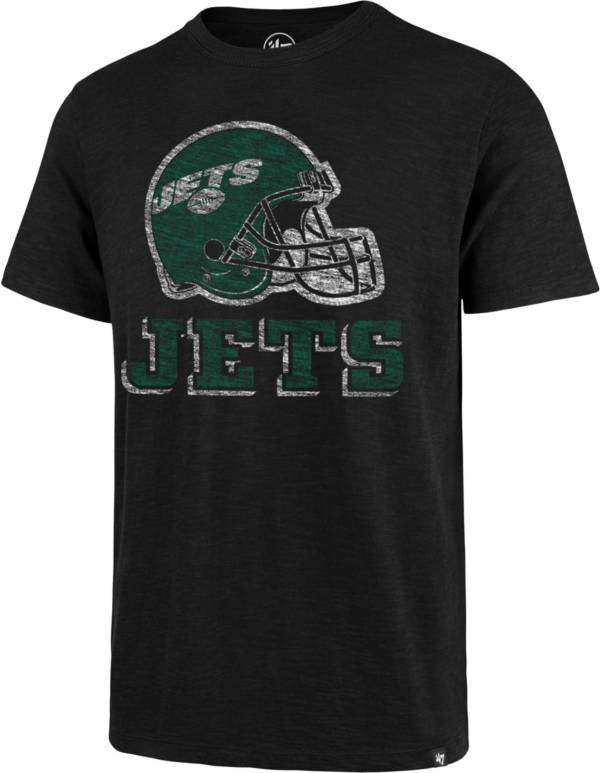 ‘47 Men's New York Jets Scrum Logo Black T-Shirt