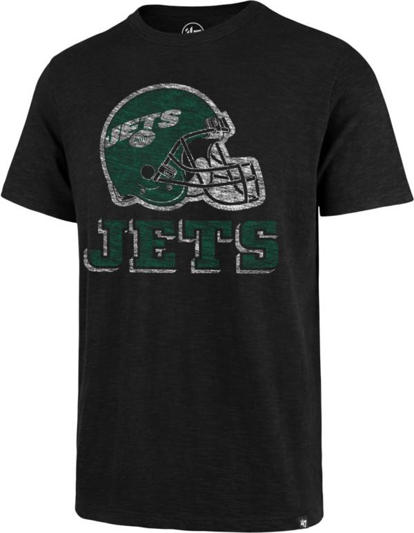 ‘47 Men's New York Jets Scrum Logo Black T-Shirt product image