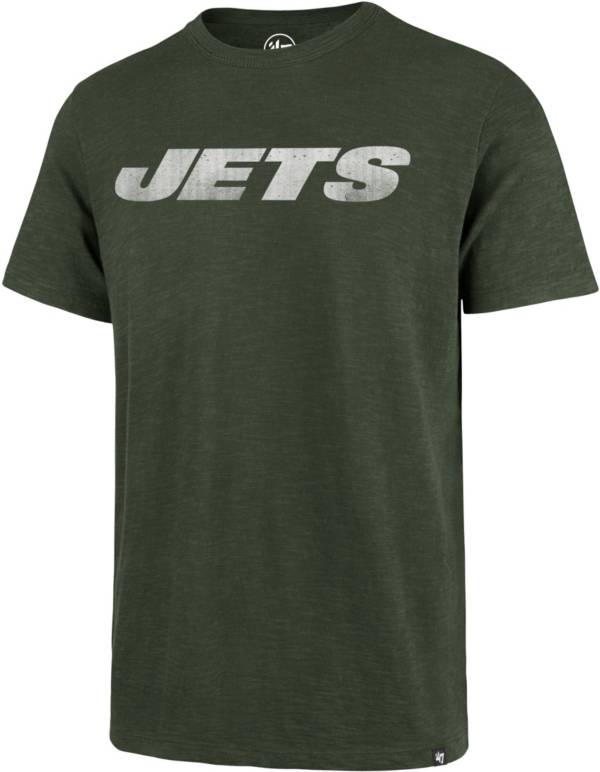 ‘47 Men's New York Jets Scrum Wordmark Green T-Shirt