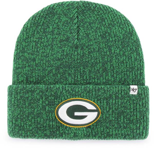 '47 Men's Green Bay Packers Green Brainfreeze Knit