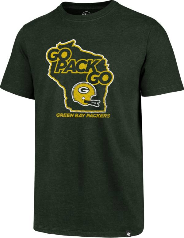 ‘47 Men's Green Bay Packers Regional Green T-Shirt