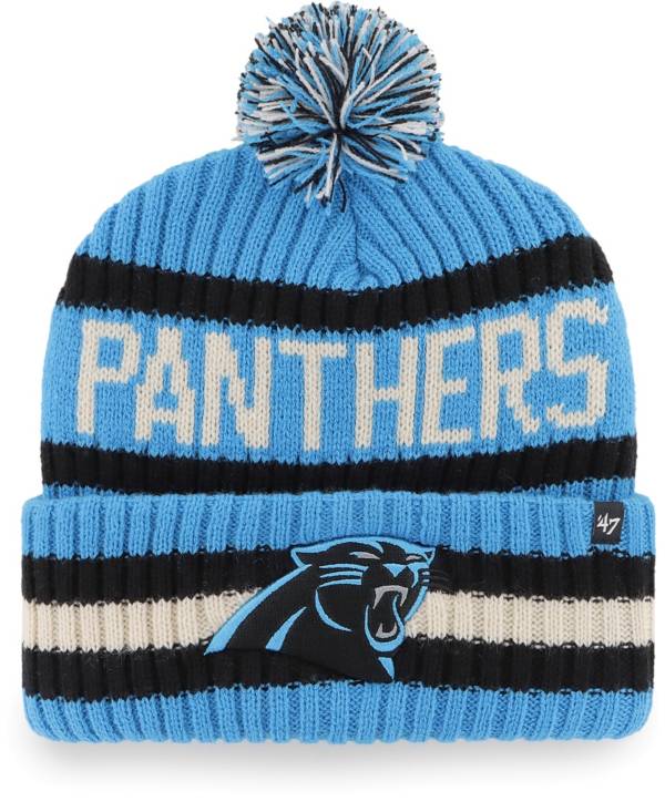 ‘47 Men's Carolina Panthers Bering Blue Cuffed Knit Hat