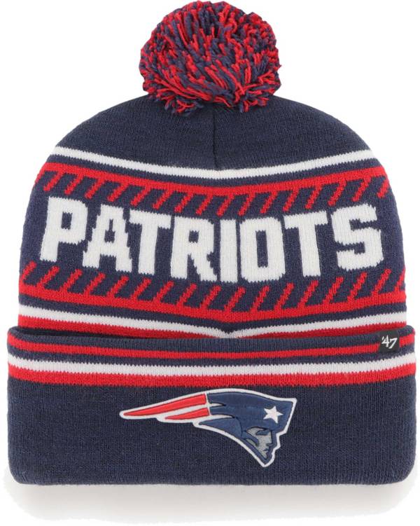 '47 Men's New England Patriots Navy Ice Cap Cuffed Knit product image