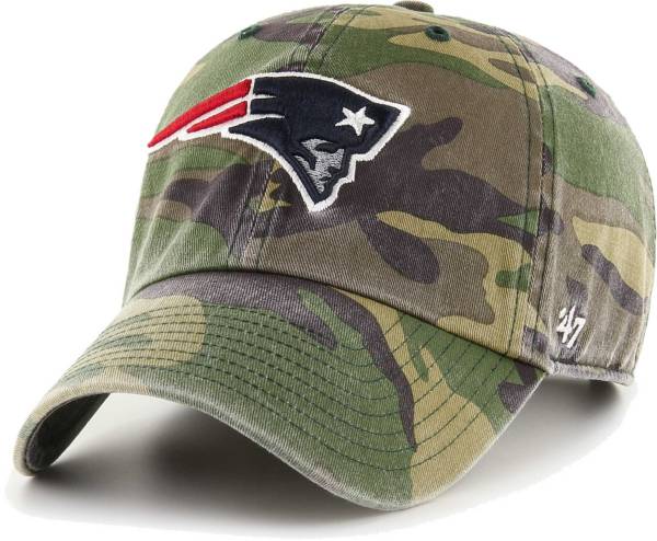 '47 Men's New England Patriots Camo Cleanup Adjustable Hat product image