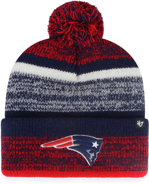 '47 Men's New England Patriots Navy Northward Knit
