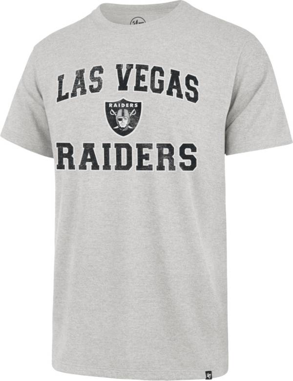 ‘47 Men's Las Vegas Raiders Arch Franklin Grey T-Shirt product image